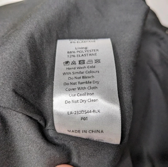 Moving Sale! 💘 Lavish Alice statement sequin bow midi dress in black - Picture 6 of 9